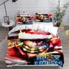 Blox Fruits Bedding Sets Bed Cover Comforter Duvet Cover Pillow Case 2-3 Pieces Sets Single Double Large Size Bedroom Decor