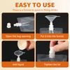 100Pcs 250ML/500ML Packaging Bags Liquid Beverage Milk Lotion Cosmetics Shampoo Shower Gel Bags Clear Portable Travel