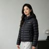 Rib Down Jacket Women's Short Light and Thin Winter Women's Loose Women's Duck Down