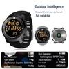 Men's Smart Waterproof Outdoor Sports Watch with Ultra-Long Standby, Bluetooth, Heart Rate Monitor, Multi-Function, and Swim Camera.