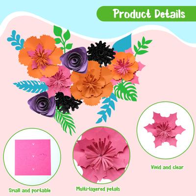 Halloween Decorative Flowers Diy Handmade Flowers Work In Progress Holiday Universal Background Arrangement
