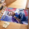 Mbappe Personalized Name Floor Rug Office Rug Suitable For Dormitory Hallway Living Rooms Playrooms Antislip Rug Anime Office Decor