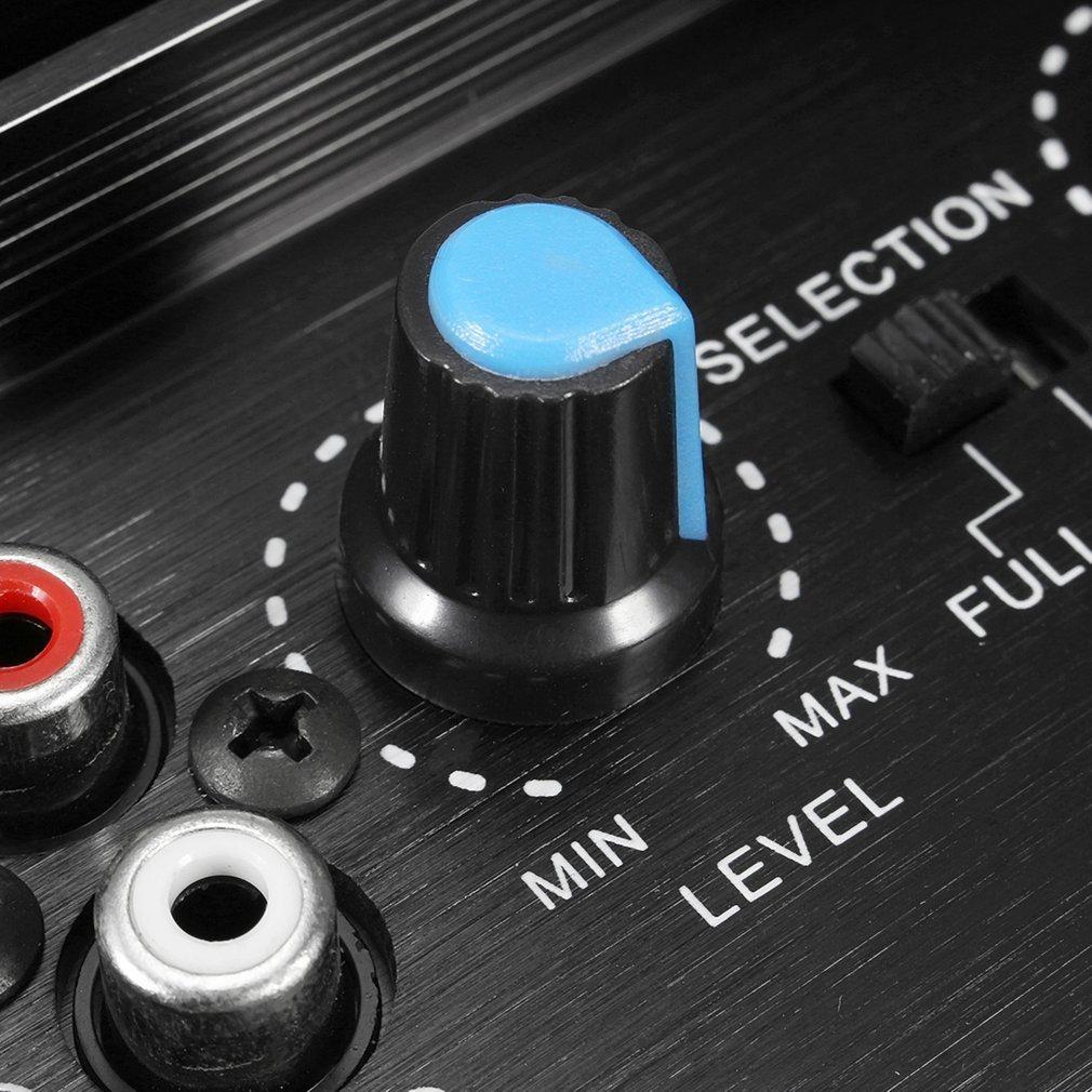 600W PA-60A Lautsprecher-Verstärkerplatine Verlustfreies Subwoofer-Bass-Modul Langlebiger Mono-Kanal 12V Hochleistungs Auto-Audio-Zubehör