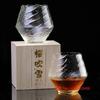 Falling Sakura Brandy Snifter Whisky Glass Old Fashioned Wineglass Creative Wine Gifts Cognac Whiskey Cup Beer Mug Dropshipping