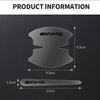 RAT2 8Pcs Car Door Handle Bowl Transparent Rubber Protector Car Sticker Door Wrist Film For Mercedes Benz AMG GLE GLS CLS GLC CLA GLA