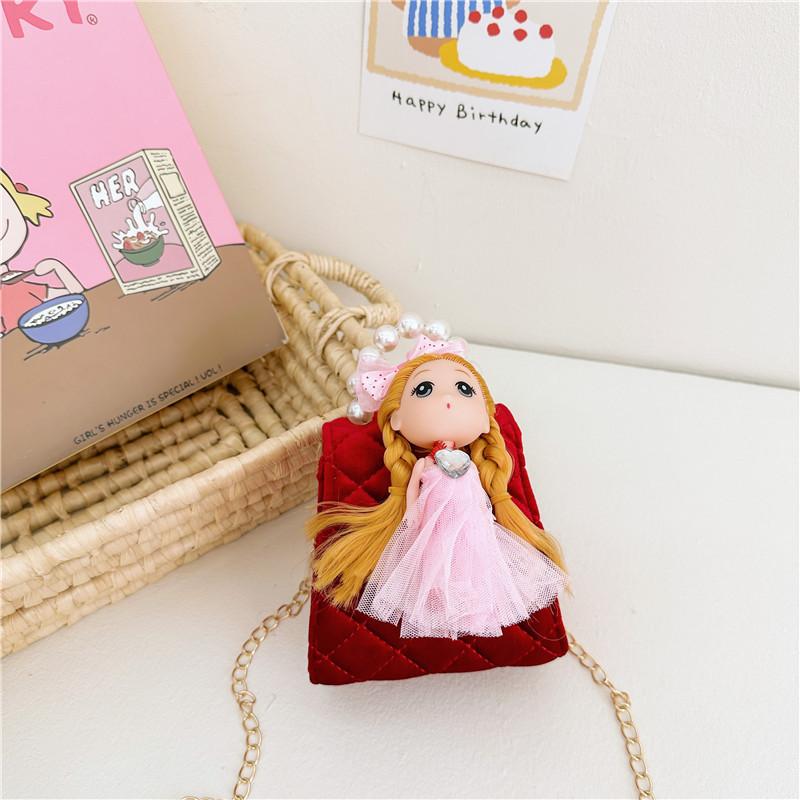 And Adorable Red White Cartoon Bag For Young Girls Light And Breathable Design For Adventures Everyday
