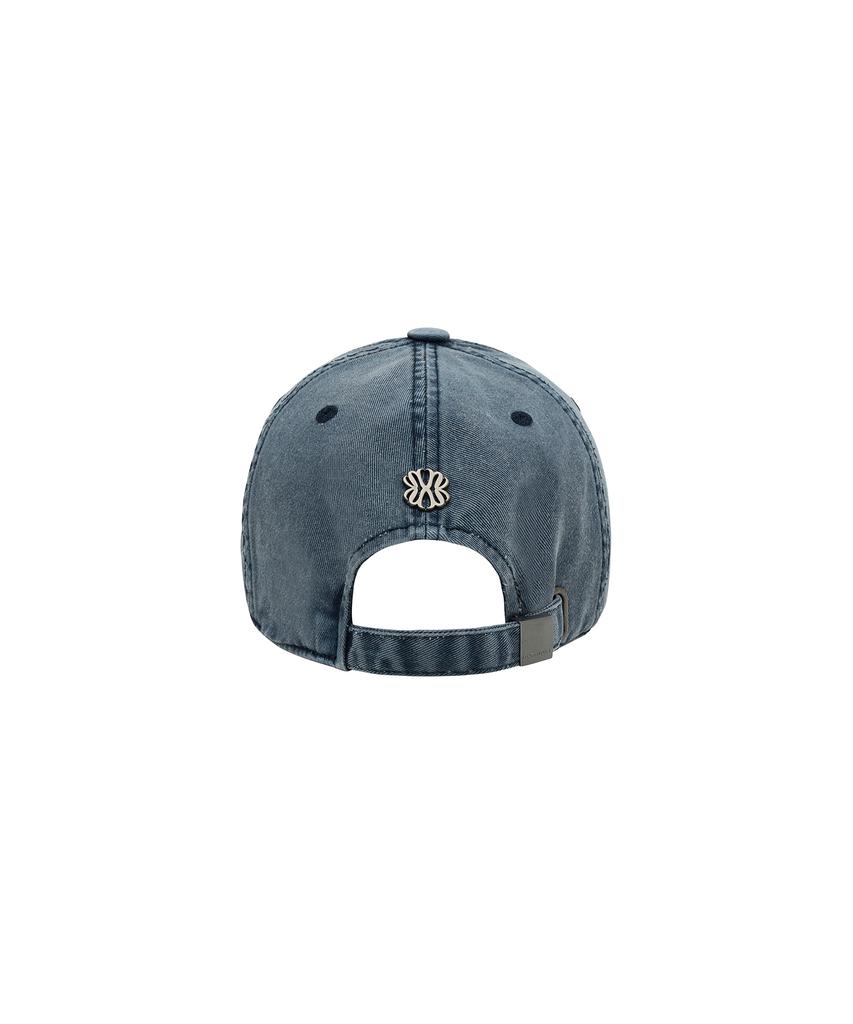 UNGIMMICK Embroidered Pigment Washed Cap (Blue)