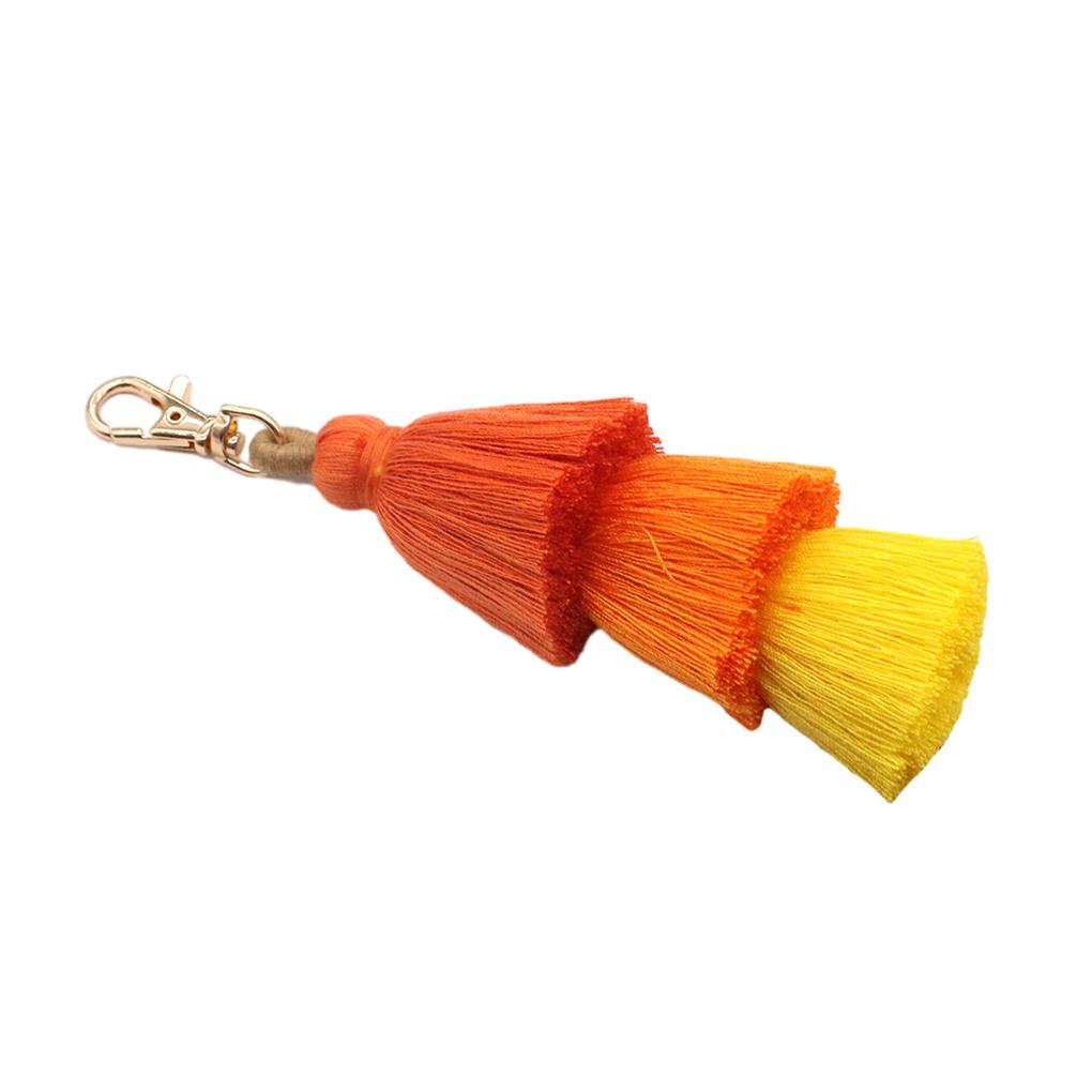 Vintage Töne Pompon Quaste Anhänger Weich und Bequem DIY Zubehör Baumwollquastenanhänger