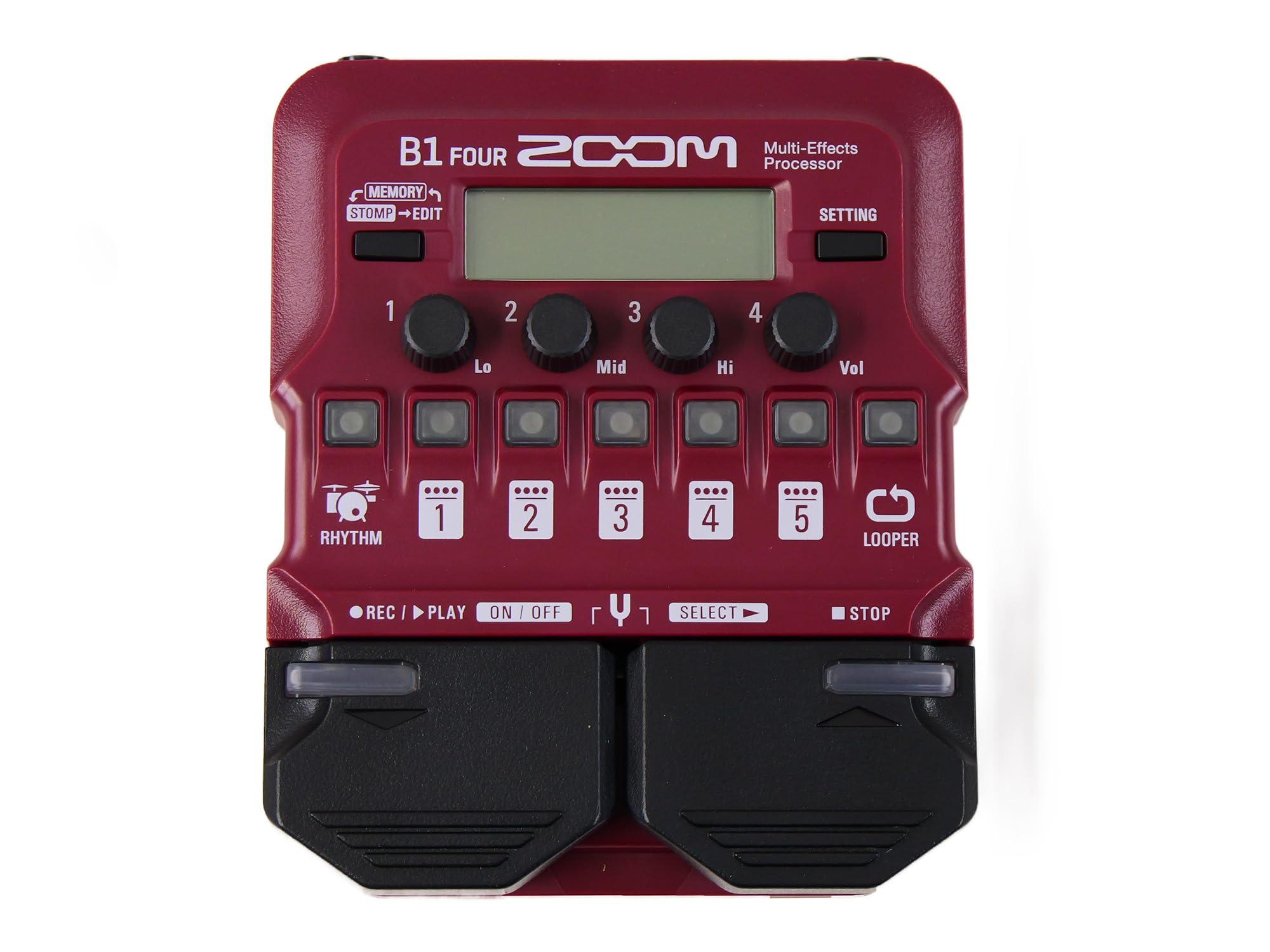 ZOOM B1 FOUR Bass Processor Multi-Effects