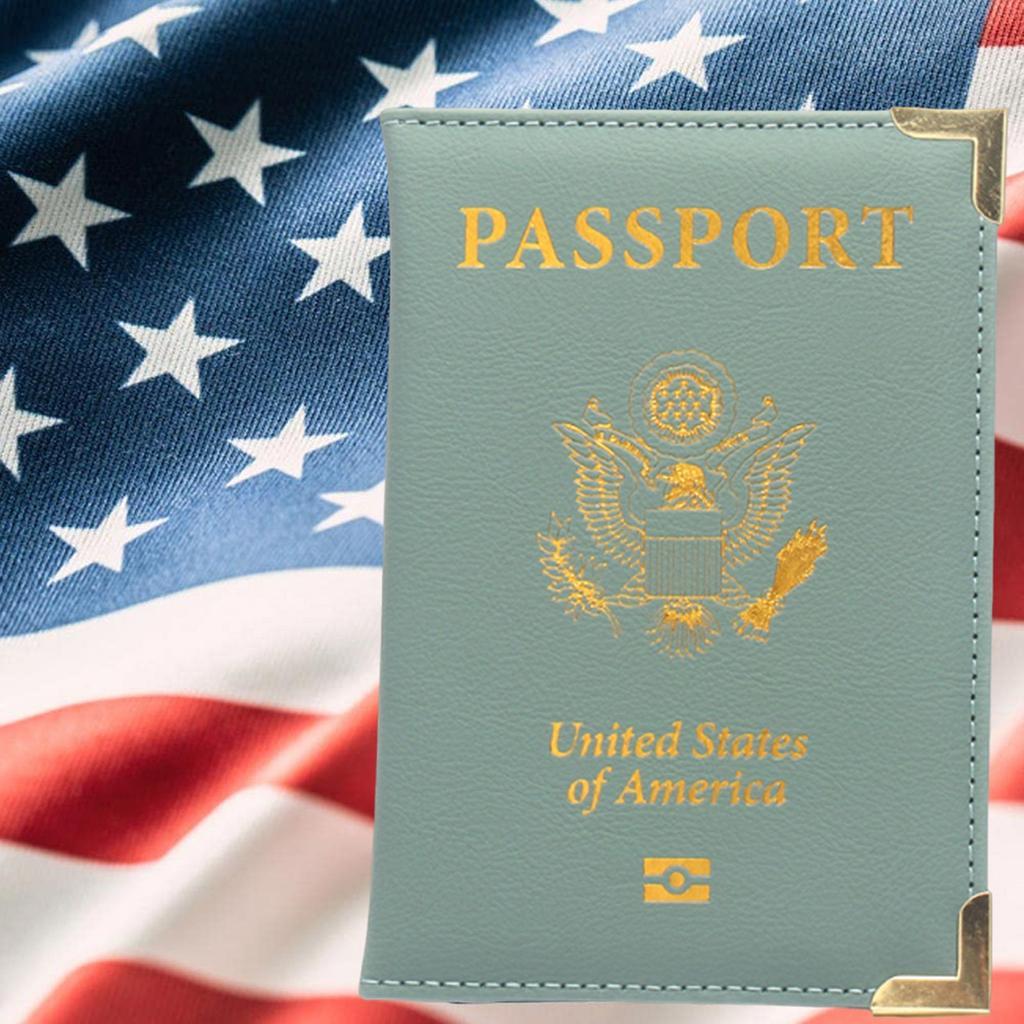 Passport And Card Holder Cover Combo, Passport Case /Wallet With Card Slot For Women And Men(AL-Purple)