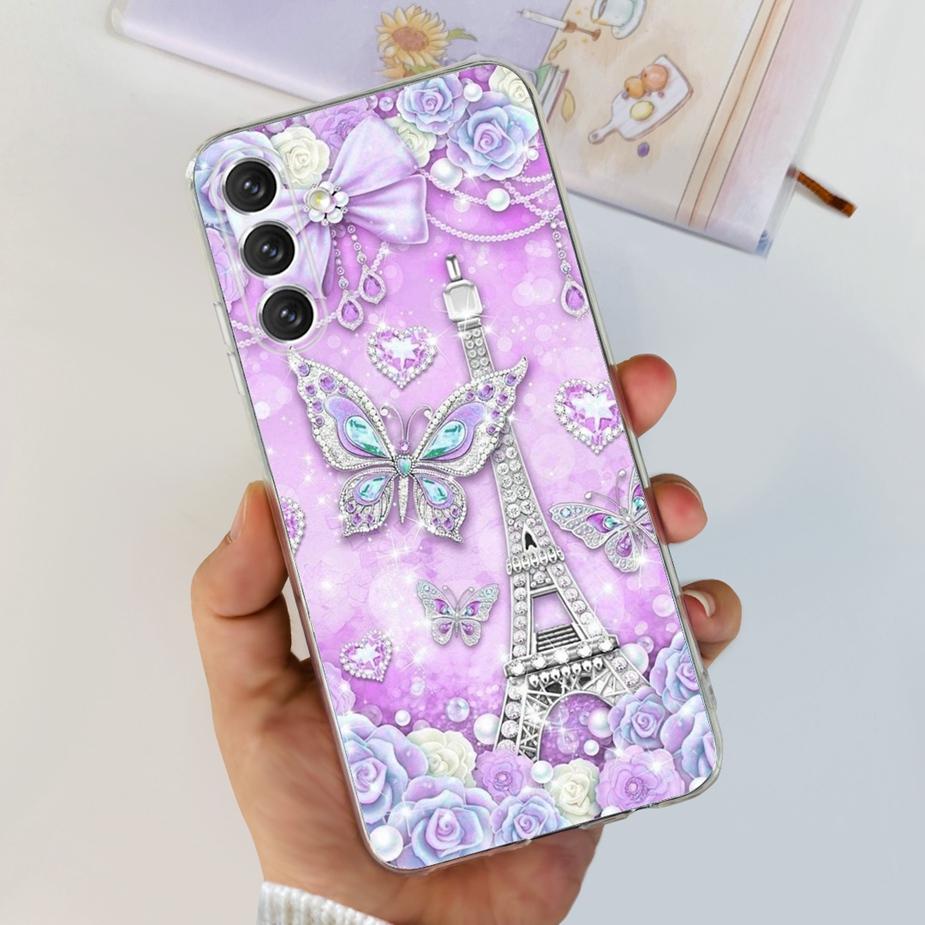 For Samsung Galaxy A14 5G Case M14 Colorful Painted Cover Soft Slim Phone Case For Samsung A14 A 14 Galaxy M14 Back Cover Bumper