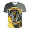 New Fashion Women/Men's 3D Print  Running Wild Rock  Casual T-shirts  Hip Hop Tshirts Harajuku Styles Tops Clothing