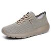 Shoes women's summer new breathable casual single shoes 2025 soft-soled fly-woven socks shoes couple sports shoes