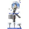 360° Rotating Bluetooth Selfie Stick Portable Selfie Stick Tripod Telescopic Selfie Stick  Home