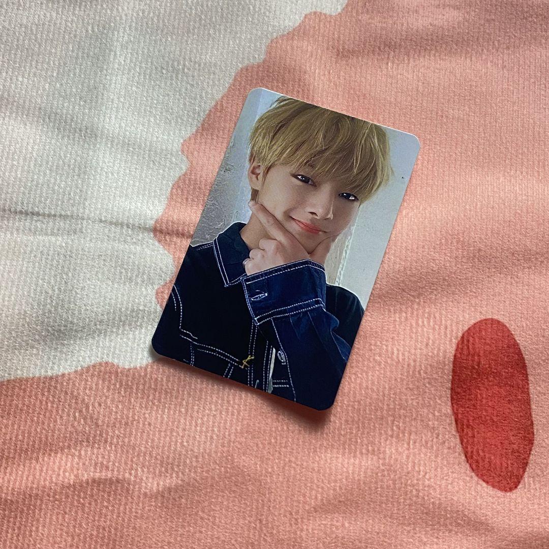 

[USED] straykids sanok YELLOW ien sukiz WOOD pre-recorded trading card