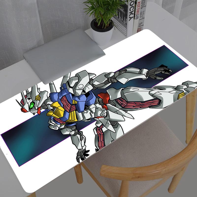Large Mouse Pad Mobile Suit Gundam Anime Gamer Computer Desk Mat Modern Table Keyboard Laptop Carpet XXL Gaming Mousepad
