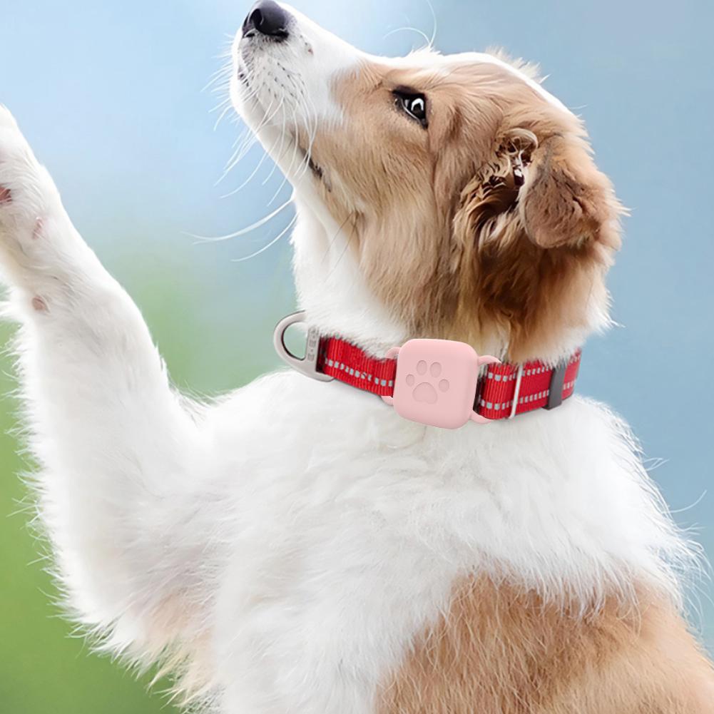 2 Pack Pet Silicone Case For Tile Mate 2020/2025 Pet Anti-Scratch Protective Cover Sleeve Secure Tag Holder for Dog Cat Collar