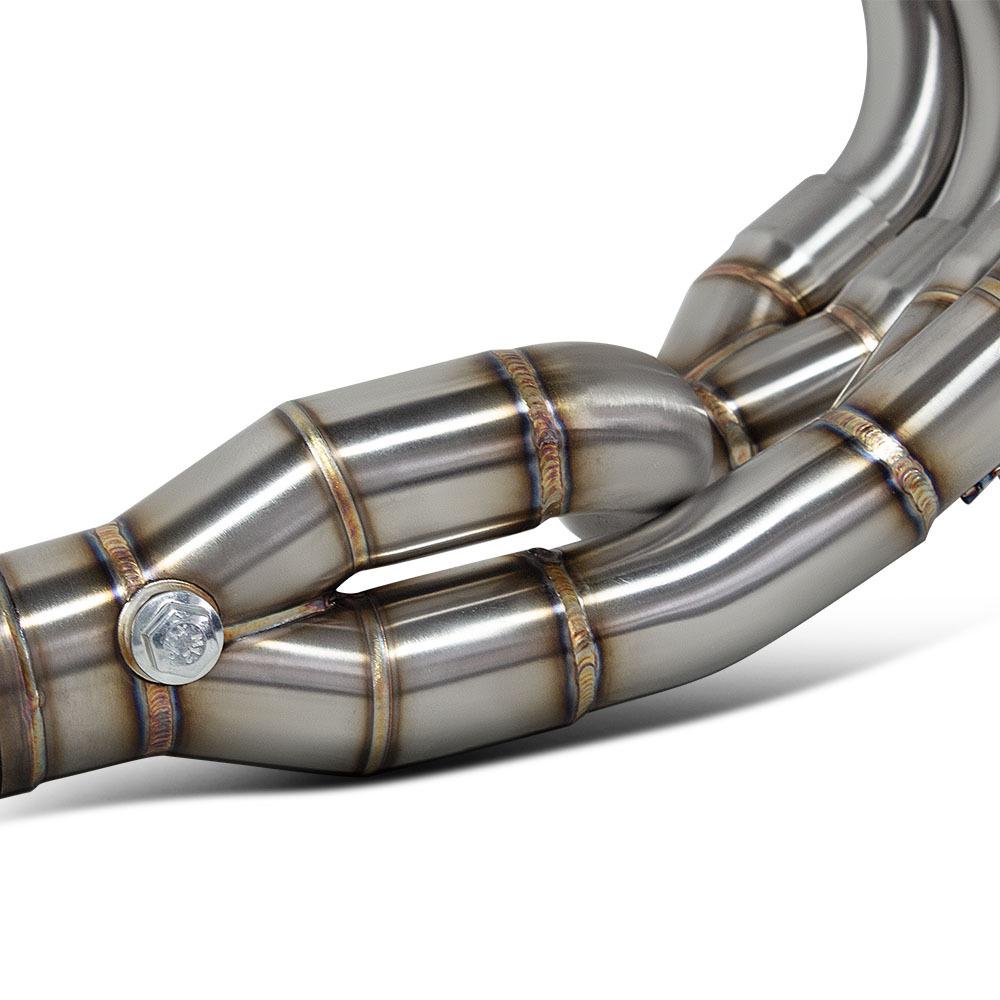 GSX-R600/750 Stainless Steel Mid & Front Exhaust Mod Kit (2011-2025)