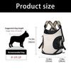 Bequemer Haustier-Brustrucksack Mit Belüftetem Design Sichere Katzentransporttasche Fronttragetasche Für Outdoor-Abenteuer