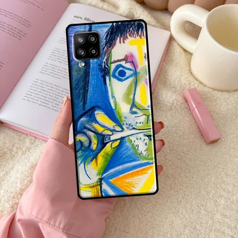 Picasso Abstract Art Painting For Samsung Galaxy A55 A35 A15 A32 A12 A22 A52 A54 A34 A14 A56 A36 A26 A16 A13 A53 A06 Case