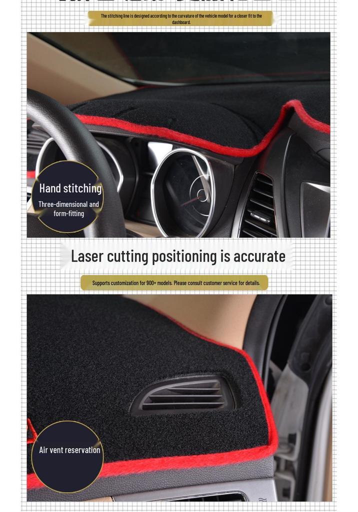 Changan Eado Plus 2324 Model Dashboard Sun Shade Mat for Center Console