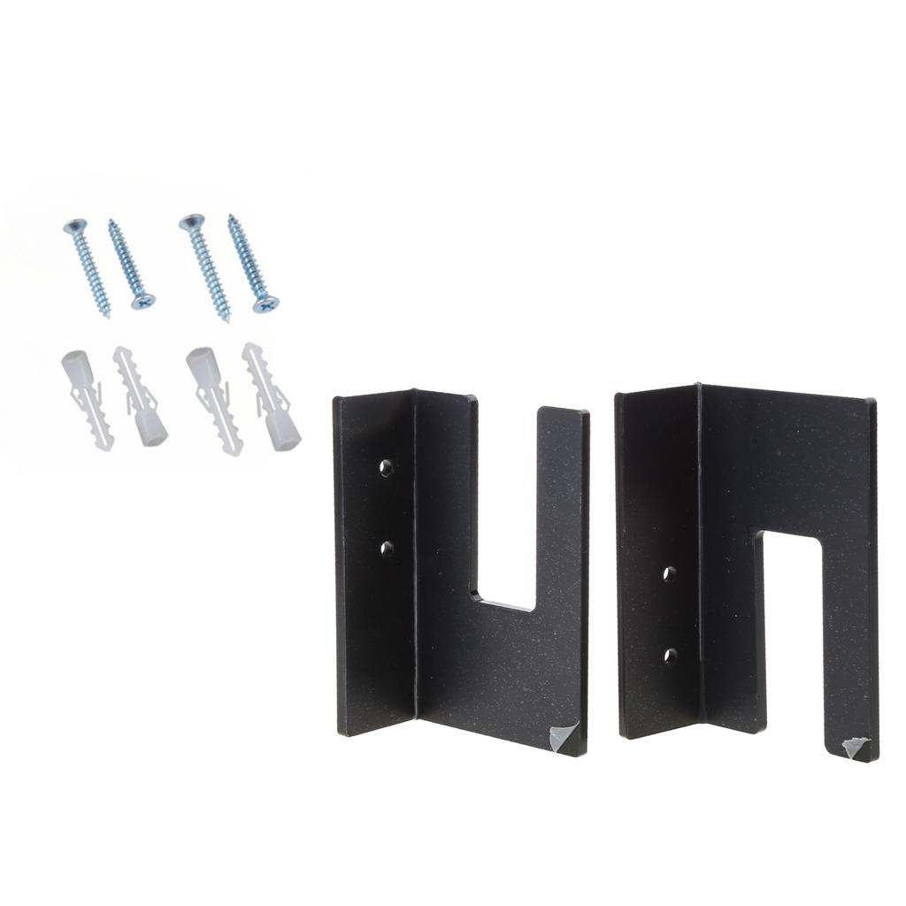 1 Pair Acrylic Skateboard Display Stand Wall Mounted Fixed Holder Skateboards Storage Rack Bracket Longboards Decoration