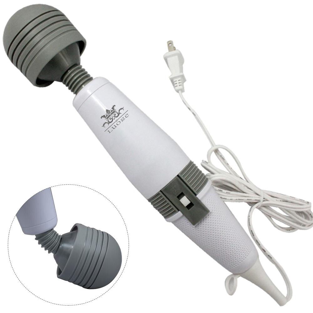 LCD Display Vibrator Av Stick for Women's Silent Ultra Strong Vibration Silicone Plug In Fun Product