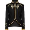 Men's Steampunk Gothic Military Drummer Jacket Medieval Coat Series