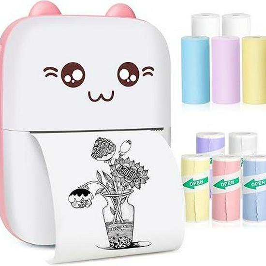Compact Wireless Thermal Photo & Label Printer