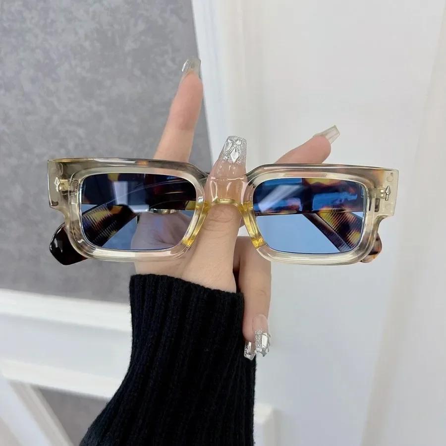 

Модные квадратные солнцезащитные очки женские мужские дизайнерские брендовые роскошные солнцезащитные очки женские для улицы повседневные для путешествий