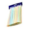 100Pcs Drinking Straws Food  Grade Disposable Plastic BPA Free Soda Beverage Straws for Home