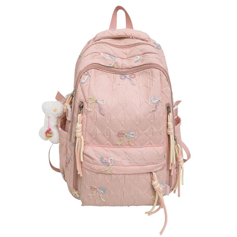 Schulrucksack für Damen der Mittelstufe, leicht, großes Fassungsvermögen, Computerrucksack