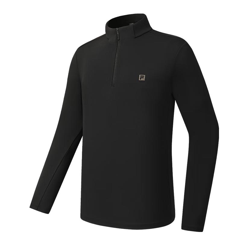 Fila Men s Fleece-Lined Knitted Long Sleeve Top M