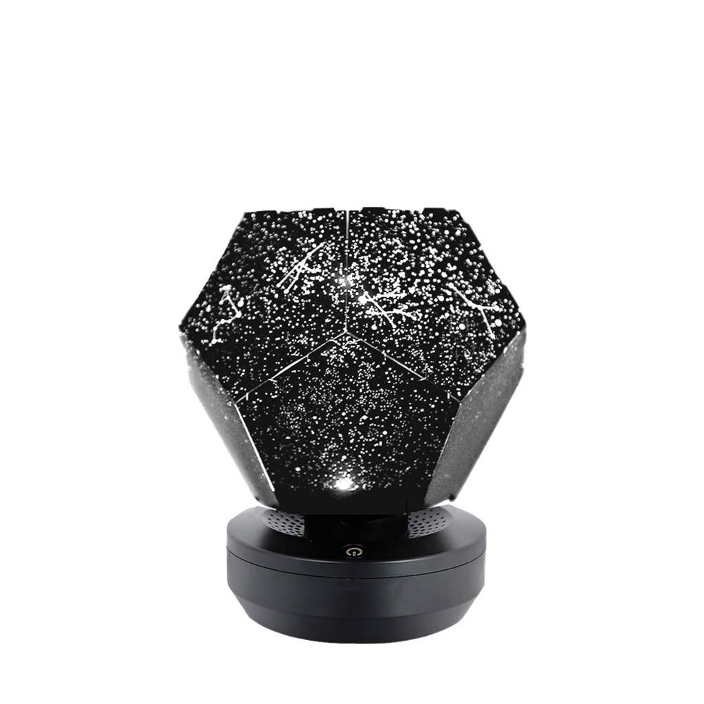 Rotating Play Starr.y Sky Projection Lamp Stars Starr.y Lights чёрный