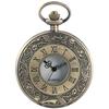 Vintage Big Pocket Watch Classic Pattern Pocket Watch Necklace Roman Big Pocket Watch Roman Numerals