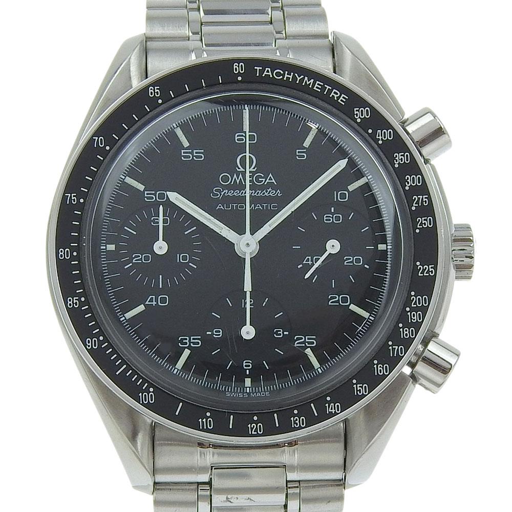 Omega Speedmaster Watches 3510.50 Cal.3220 blackDial Stainless Steel Mechanical Automatic Chronograph Mens Used