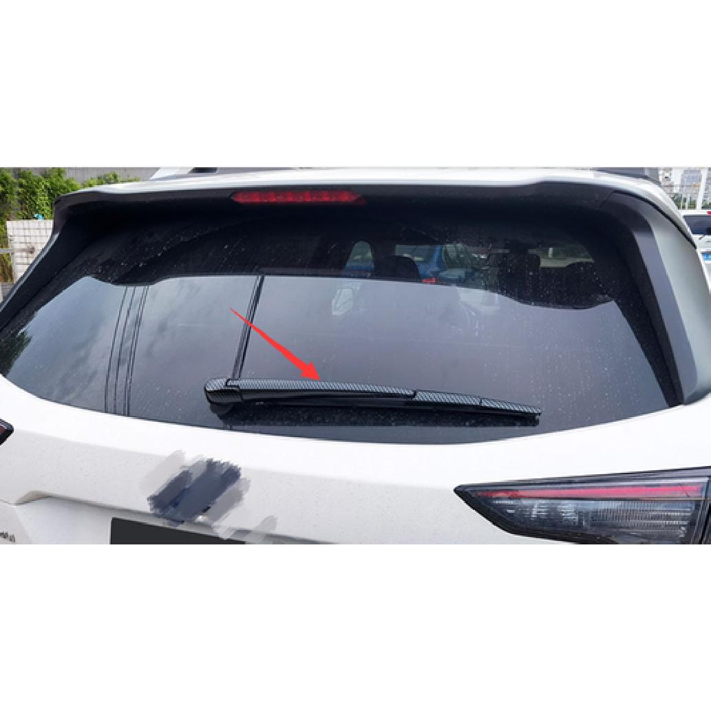 Rain Wiper Rear Window Cover Trim For - Subaru Outback Carbon Fiber 4pcs