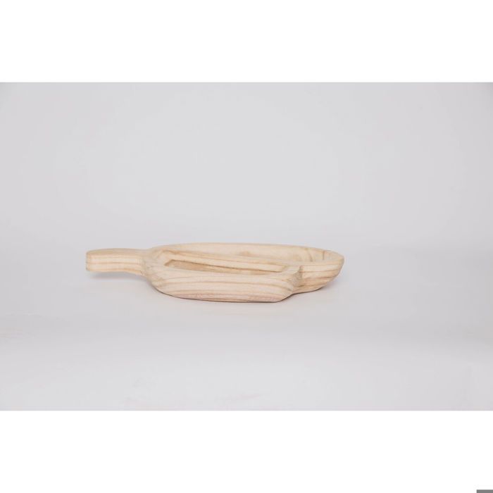 Plateau apéritif - DKD Home Decor - Tropical - Double couche - Finition naturelle - Marron clair