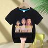 Kids T-shirts Children's Kpop Witch Hunt Short Sleeved Printed T-shirt