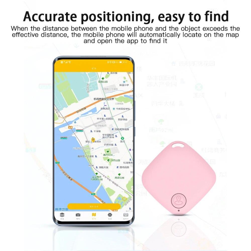 1pc GPS Tracker For Car Mini Tracking Device Cell Phone Tracker Tag Key Child Finder Smart Tracker Vehicle Anti-lost GPS Tracker