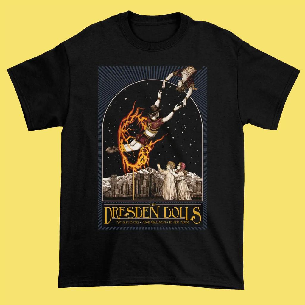The Dresden Dolls Camicia Nera Tutte Le Taglie S 5xl Unisex Cl668 Vintage Top For Everyday Wear Homme Stylish Fashion