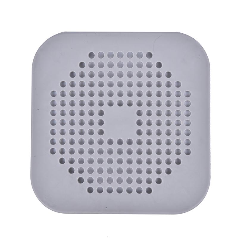 

1Pc Bathroom Kitchen Waste Sink Strainer Hair Filter Drain Catcher Cover Stopper сірий колір