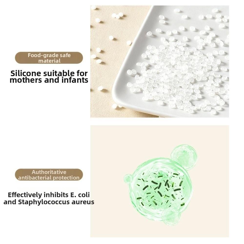 Non-Slip Silicone Bath Scrubber Three-Finger Round Disc Bath Wipe Skin Polishing Powerful Exfoliating Bath Brush Home Use