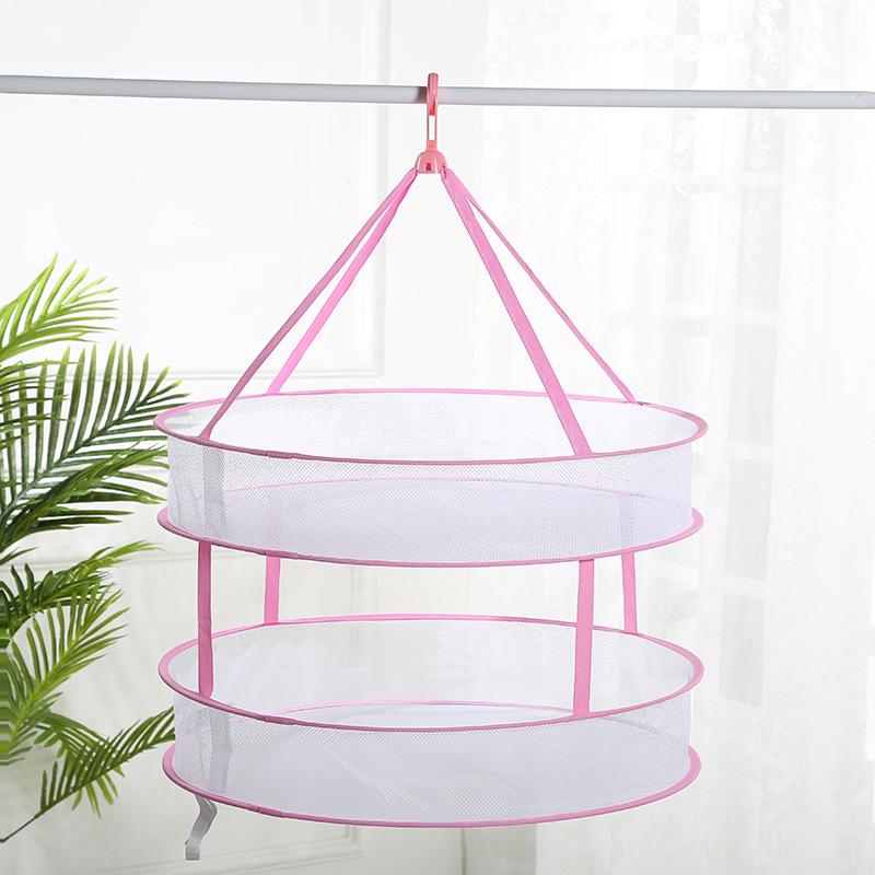 Large Folding Multifunctional Laundry Basket & Windproof Drying Net