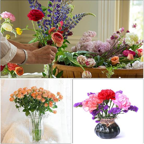 3 Size Flower Frog Grid Bouquet Stem Holder for Vase Artificial Flowers Arrangement,Flower Arranging Floral Frogs Kenzan Lid with Clips for Ikebana