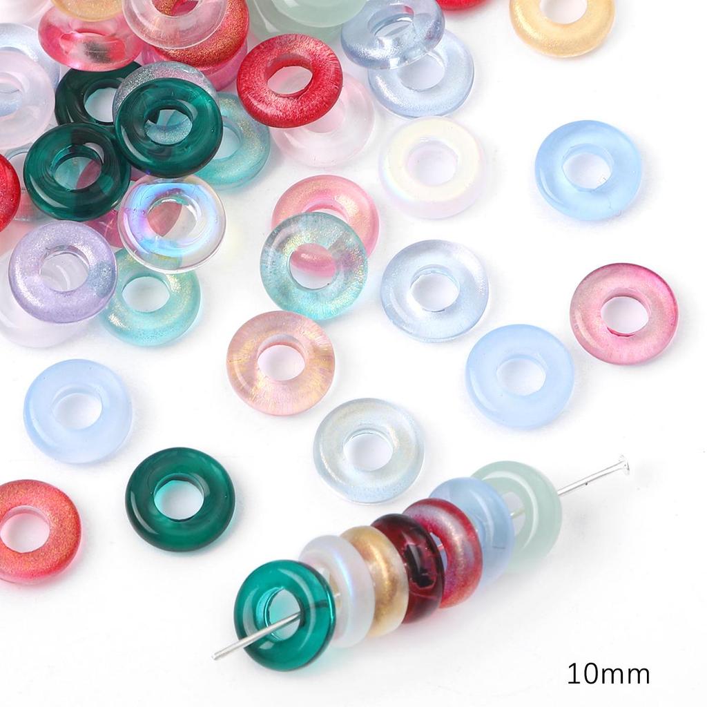 20 ks skleněných korálků skořápka květinové geometrické kouzlo pro DIY náhrdelník náramek náušnice příslušenství pro výrobu šperků