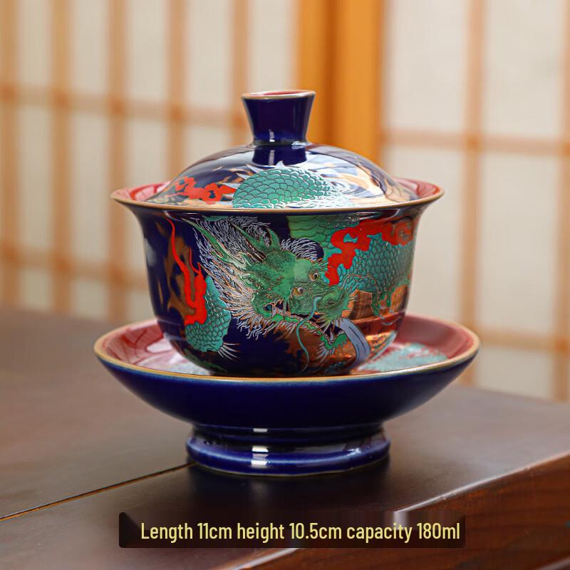 

Enamel Palace Style Wedding Tea Gaiwan Gaiwan