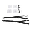 2Pcs Reliable Adjustable TV Safety Strap Durable Secure Furniture Anchor Stable Screen Secure Home Use