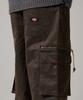 DICKIES Canvas Double Knee Cargo Pants Dark Brown