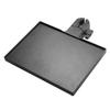 Adjustable Mic Stand Tray, 225×165mm Sound Card Platform,O-Type Clamp Fits 13-47mm Tubes, for Live Streaming Recording